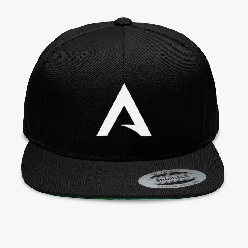 Hat white logo