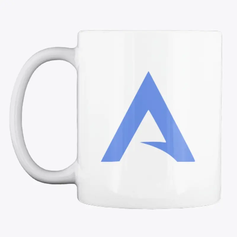 Mug blue logo